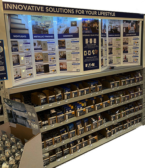 Merchandising Sheet Metal Displays Eatons